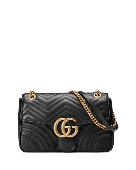 gucci medium marmont review|gg marmont medium shoulder bag.